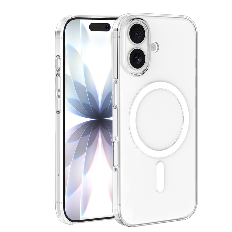 Apple iPhone 16 Plus Kılıf IC Çipli Zore Wireless Şarj Özellikli Şeffaf Orjin Kapak - 2