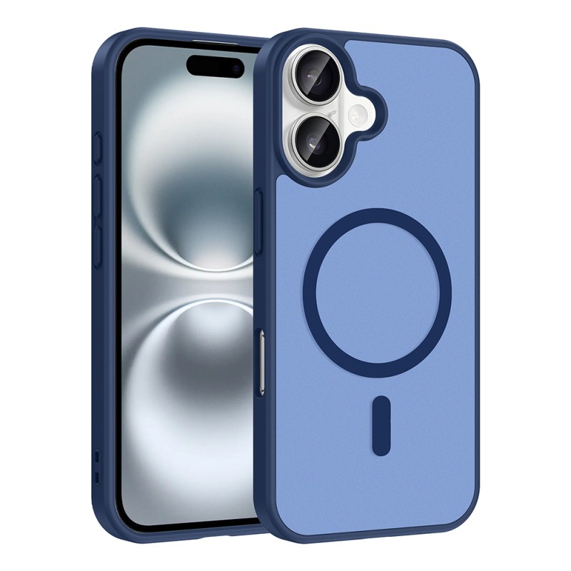 Apple iPhone 16 Plus Kılıf M-safe Şarj Özellikli Zore Babet Kapak - 3