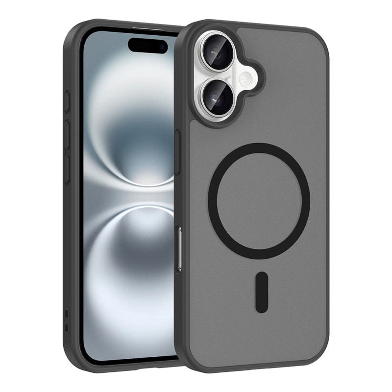 Apple iPhone 16 Plus Kılıf M-safe Şarj Özellikli Zore Babet Kapak - 4