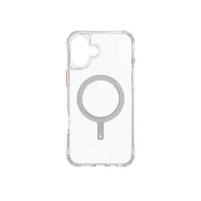 Apple iPhone 16 Plus Kılıf M-safe Şarj Özellikli Şeffaf Airbag Tasarımlı Skinarma Saido Kapak - 3