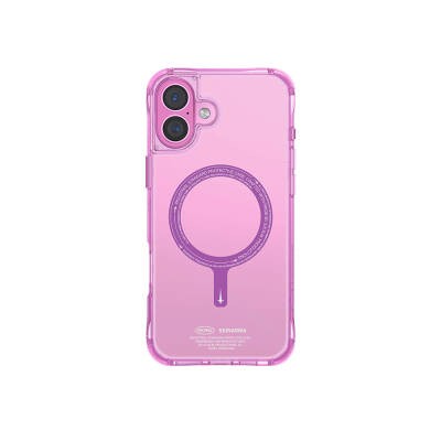 Apple iPhone 16 Plus Kılıf M-safe Şarj Özellikli Şeffaf Airbag Tasarımlı Skinarma Saido Kapak - 7