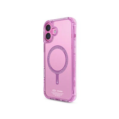 Apple iPhone 16 Plus Kılıf M-safe Şarj Özellikli Şeffaf Airbag Tasarımlı Skinarma Saido Kapak - 6
