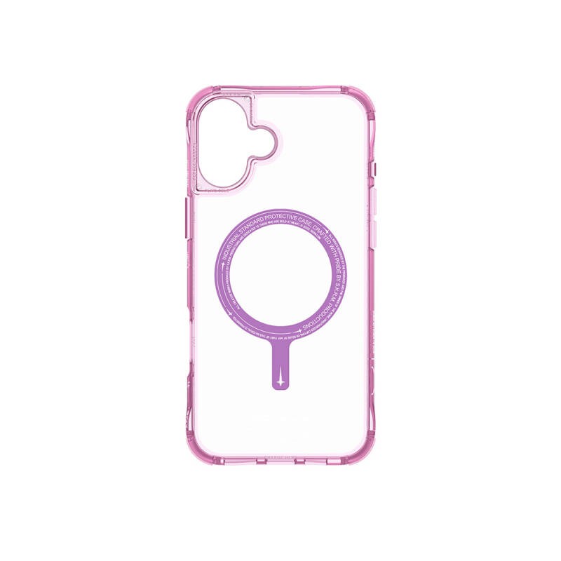 Apple iPhone 16 Plus Kılıf M-safe Şarj Özellikli Şeffaf Airbag Tasarımlı Skinarma Saido Kapak - 8