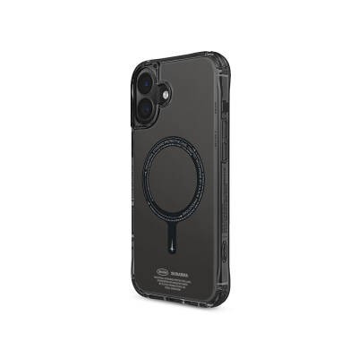 Apple iPhone 16 Plus Kılıf M-safe Şarj Özellikli Şeffaf Airbag Tasarımlı Skinarma Saido Kapak - 11