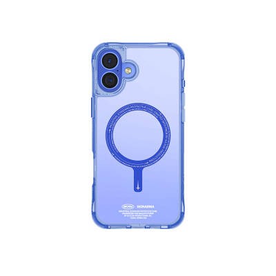 Apple iPhone 16 Plus Kılıf M-safe Şarj Özellikli Şeffaf Airbag Tasarımlı Skinarma Saido Kapak - 17