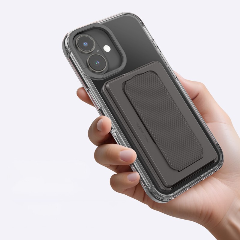 Apple iPhone 16 Plus Kılıf M-safe Şarj Özellikli Standlı Set Amazingthing Omni Adventure Serisi Kapak - 8