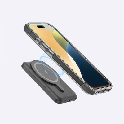 Apple iPhone 16 Plus Kılıf M-safe Şarj Özellikli Standlı Set Amazingthing Omni Adventure Serisi Kapak - 13