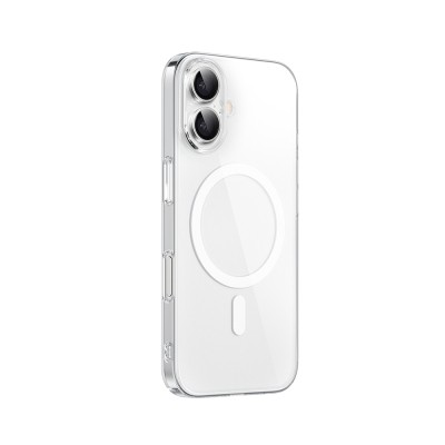 Apple iPhone 16 Plus Kılıf M-safe Şarj Özellikli Wiwu YXK-207 Invisible Pro Sert PC Kapak - 2