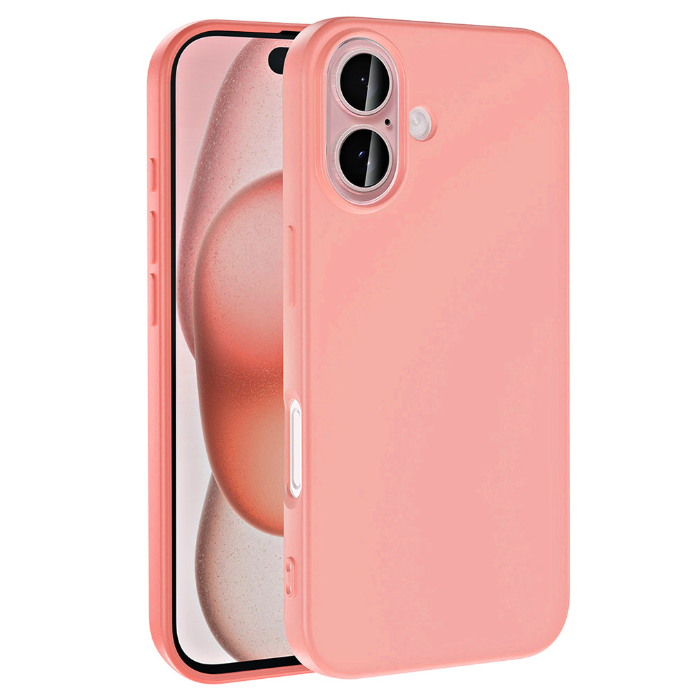 Apple iPhone 16 Plus Kılıf Zore LSR Lansman Kapak - Pembe
