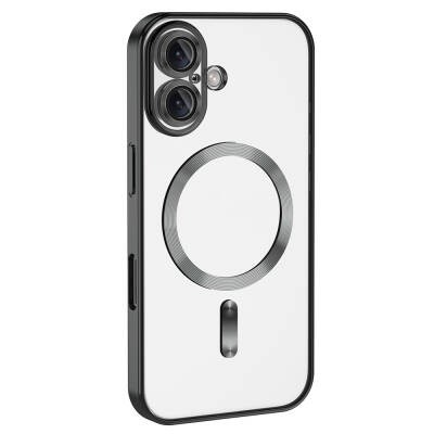 Apple iPhone 16 Plus Magsafe Wireless Charging Feature Case Camera Protected Zore Demre Cover - 15