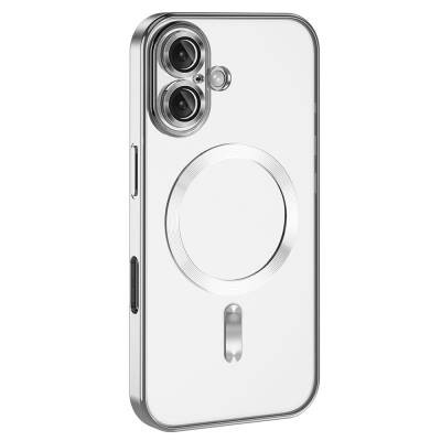 Apple iPhone 16 Plus Magsafe Wireless Charging Feature Case Camera Protected Zore Demre Cover - 17