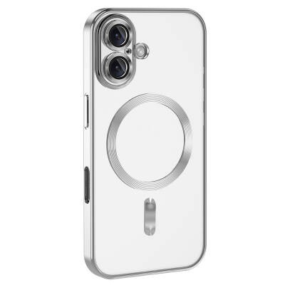 Apple iPhone 16 Plus Magsafe Wireless Charging Feature Case Camera Protected Zore Demre Cover - 21