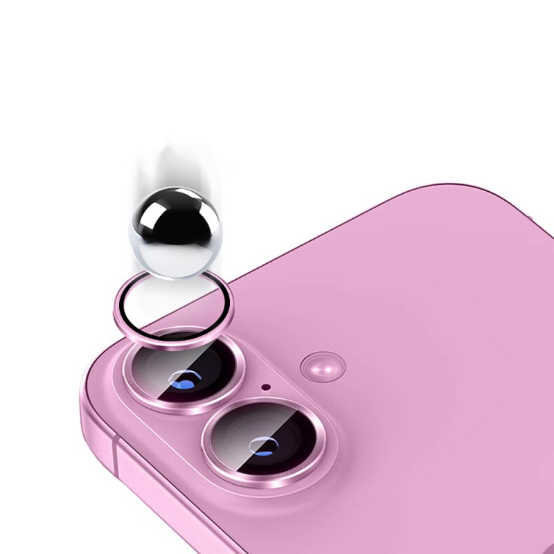 Apple iPhone 16 Plus Zore Mikro Camera Lens Protector - 12