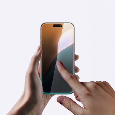 Apple iPhone 16 Pro Amazingthing Titan Max Anti-Fingerprint Tempered Glass Screen Protector - 9