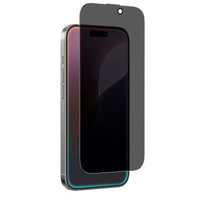 Apple iPhone 16 Pro Amazingthing Titan Privacy Parmak İzi Bırakmayan Temperli Cam Ekran Koruyucu - 1