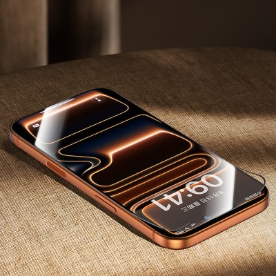 Apple iPhone 16 Pro Benks Glass Warrior 2.0 EZFita Safir Cam Ekran Koruyucu + Kolay Uygulama Aparatı - 6