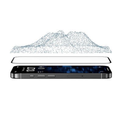 Apple iPhone 16 Pro Benks Glass Warrior Sapphire Coating 0.9mm Edge-Toughened Glass Screen Protector + Easy Application Tool - 4