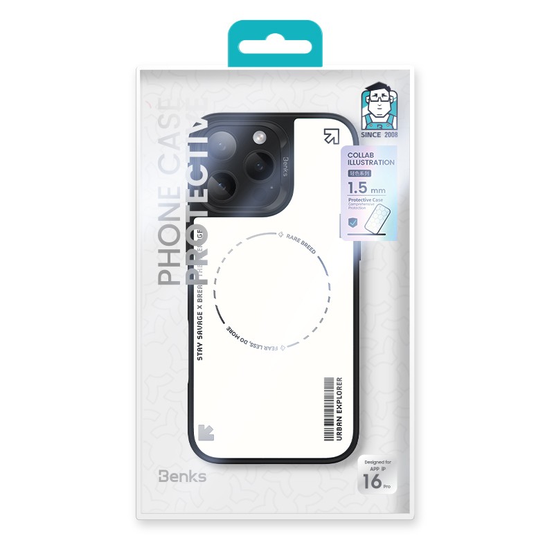 Apple iPhone 16 Pro Case Benks Dynamic Basis Cover Magsafe Charging Feature - 6