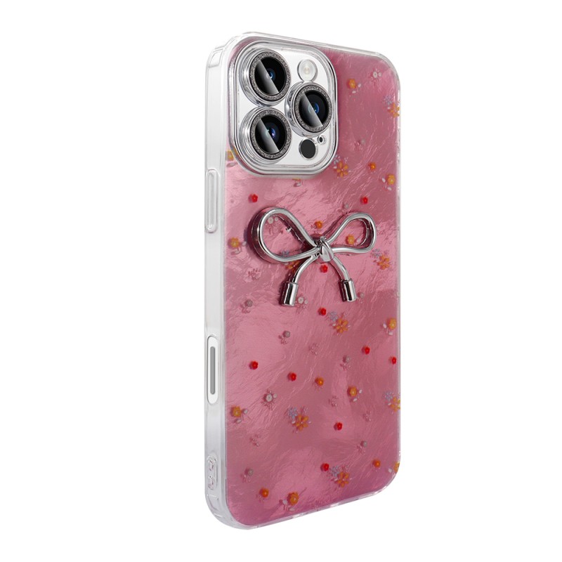 Apple iPhone 16 Pro Case Camera Protection Figured Zore Ponti Silicone Cover - 6