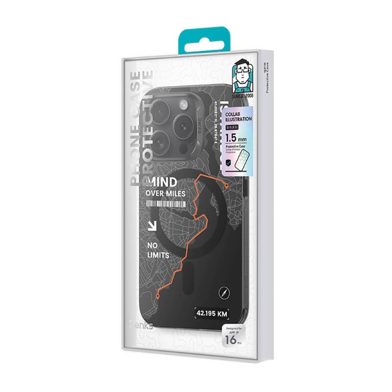Apple iPhone 16 Pro Case Charging Magsafe Feature Benks City Series Cover  - 20