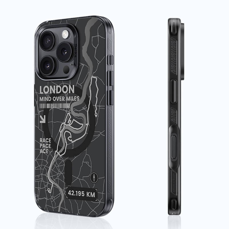 Apple iPhone 16 Pro Case Charging Magsafe Feature Benks City Series Cover  - 10