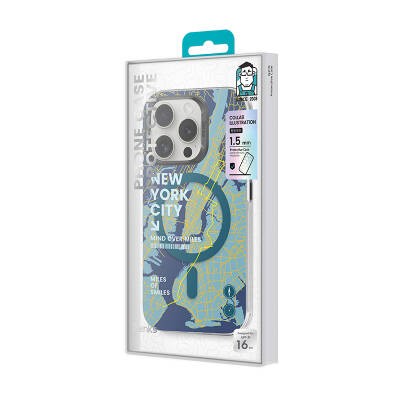 Apple iPhone 16 Pro Case Charging Magsafe Feature Benks City Series Cover  - 19