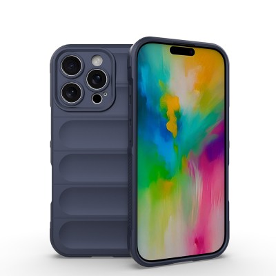 Apple iPhone 16 Pro Case Flexible TPU Hollow Back Surface Design Zore Ethnic Silicone Cover - 3