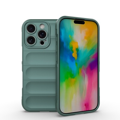 Apple iPhone 16 Pro Case Flexible TPU Hollow Back Surface Design Zore Ethnic Silicone Cover - 4