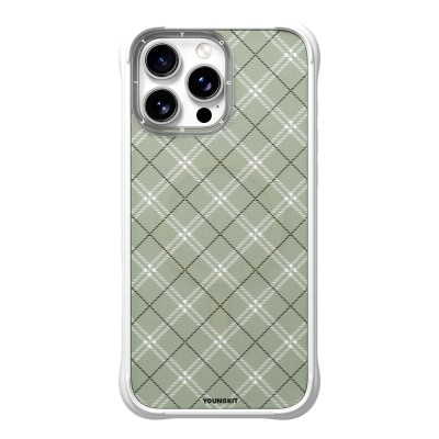 Apple iPhone 16 Pro Case M-safe Charging Feature Youngkit Argyle Series Cover - 2