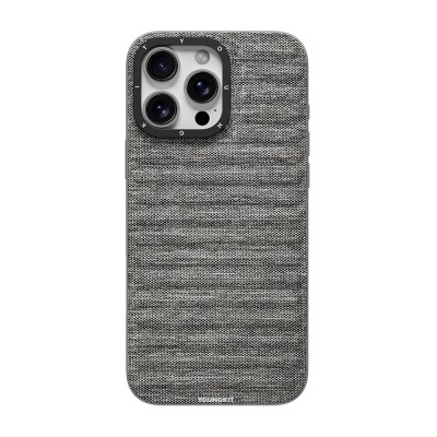 Apple iPhone 16 Pro Case M-safe Charging Feature Youngkit Canvas Series Cover - 3