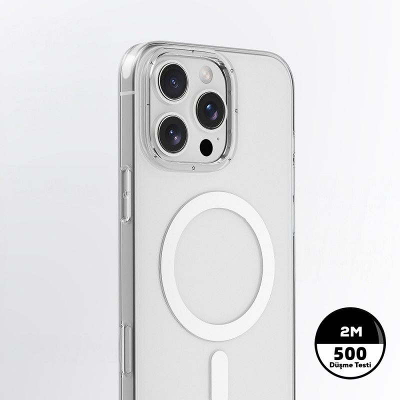 Apple iPhone 16 Pro Case M-safe Charging Feature Youngkit Ice Series Cover - 6