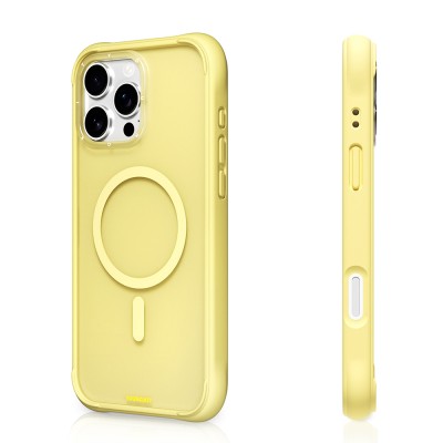 Apple iPhone 16 Pro Case M-safe Charging Feature Youngkit Macaroon Series Cover - 11