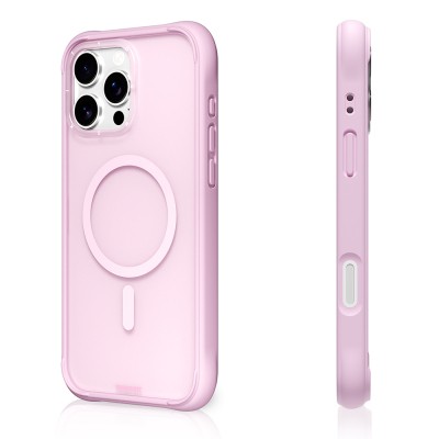 Apple iPhone 16 Pro Case M-safe Charging Feature Youngkit Macaroon Series Cover - 16