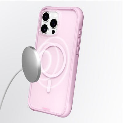 Apple iPhone 16 Pro Case M-safe Charging Feature Youngkit Macaroon Series Cover - 22