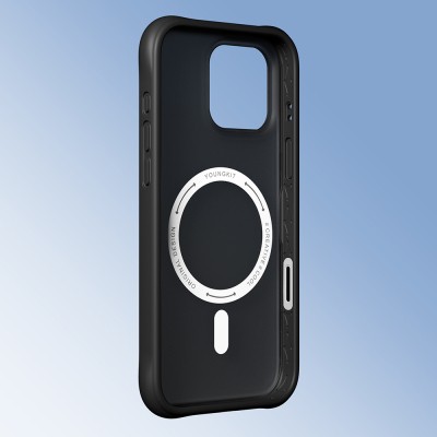 Apple iPhone 16 Pro Case M-safe Charging Feature Youngkit Macaroon Series Cover - 31