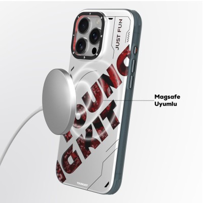 Apple iPhone 16 Pro Case Magsafe Charging Feature Airbag Double Layer Youngkit Future Series Cover - 10
