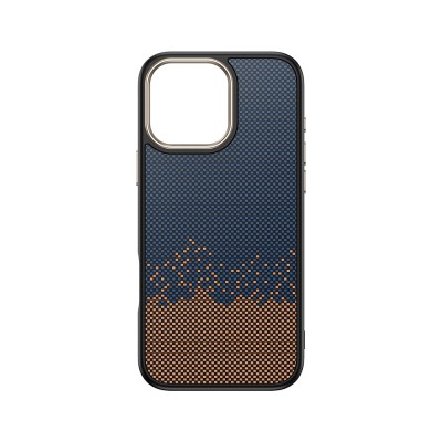 Apple iPhone 16 Pro Case Magsafe Charging Feature Carbon Fiber Look Zore Antina Cover - 15