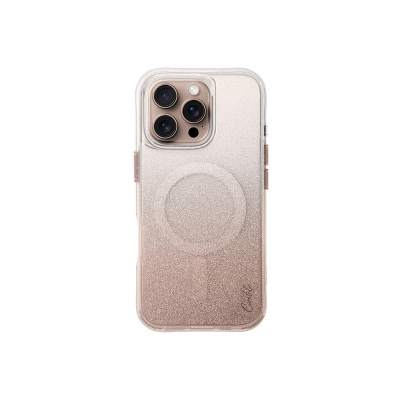 Apple iPhone 16 Pro Case Magsafe Charging Feature Glittery Back Surface with Strap Coehl Lumino Cover - Coehl