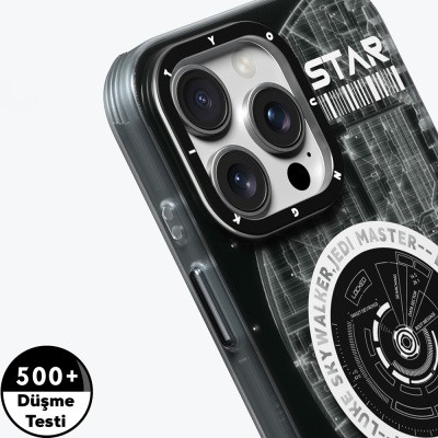 Apple iPhone 16 Pro Case Magsafe Charging Featured Airbag Hologram Design Youngkit Interstellar Series Cover - 10