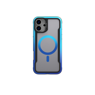 Apple iPhone 16 Pro Case Magsafe Charging Featured Airbag Raptic Shield 2.0 Series Transparent Back Surface Cover - Raptic