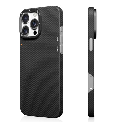 Apple iPhone 16 Pro Case Magsafe Charging Featured Aramid Fiber Youngkit 1500D Extreme Wing Series Cover - 4
