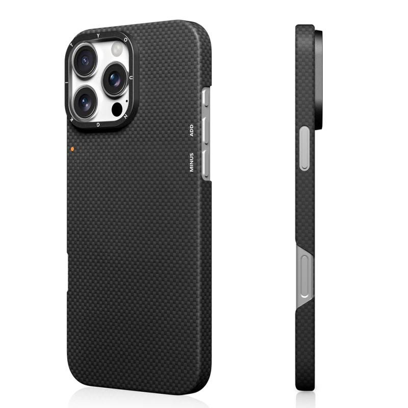 Apple iPhone 16 Pro Case Magsafe Charging Featured Aramid Fiber Youngkit 1500D Extreme Wing Series Cover - 4