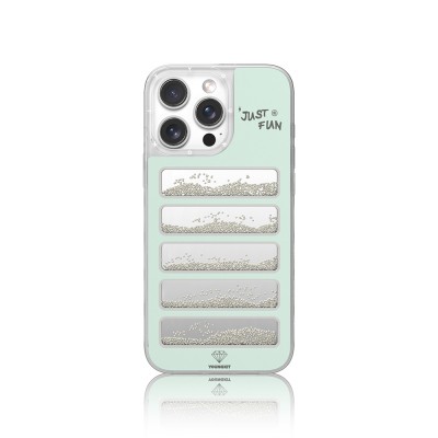 Apple iPhone 16 Pro Case Mirrored and Beaded Design Youngkit Jump Series Cover - 6