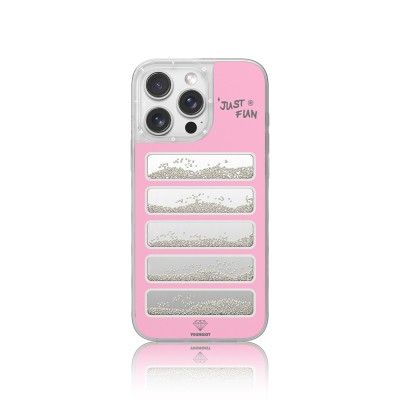 Apple iPhone 16 Pro Case Mirrored and Beaded Design Youngkit Jump Series Cover - 7