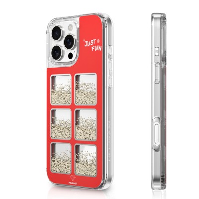 Apple iPhone 16 Pro Case Mirrored and Beaded Design Youngkit Spirit Series Cover - 5
