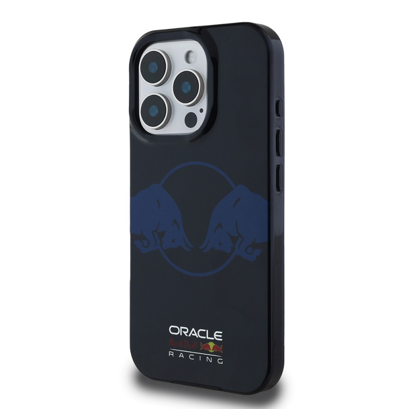 Apple iPhone 16 Pro Case Redbull Original Licensed Magsafe Charging Featured IML Double Bull Printed Hard PC Cover - 3