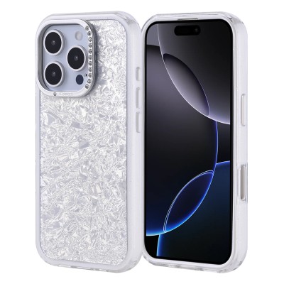 Apple iPhone 16 Pro Case Stone Design Zore Kapi Cover - 3