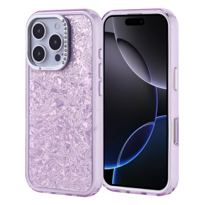 Apple iPhone 16 Pro Case Stone Design Zore Kapi Cover - 5