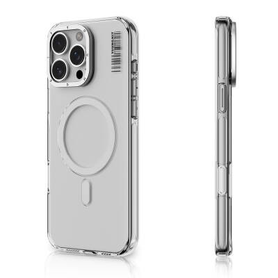 Apple iPhone 16 Pro Case Transparent Youngkit Crystal Shield Series Cover Magsafe Charging Feature - 5