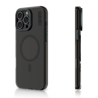 Apple iPhone 16 Pro Case Transparent Youngkit Crystal Shield Series Cover Magsafe Charging Feature - 6